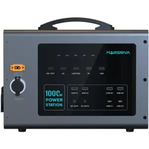 Зарядна станція Marsriva MP10 1000Вт (1008Вт/г) LiFePo4, PD 60Вт (MP10V3_MARSRIVA) UA