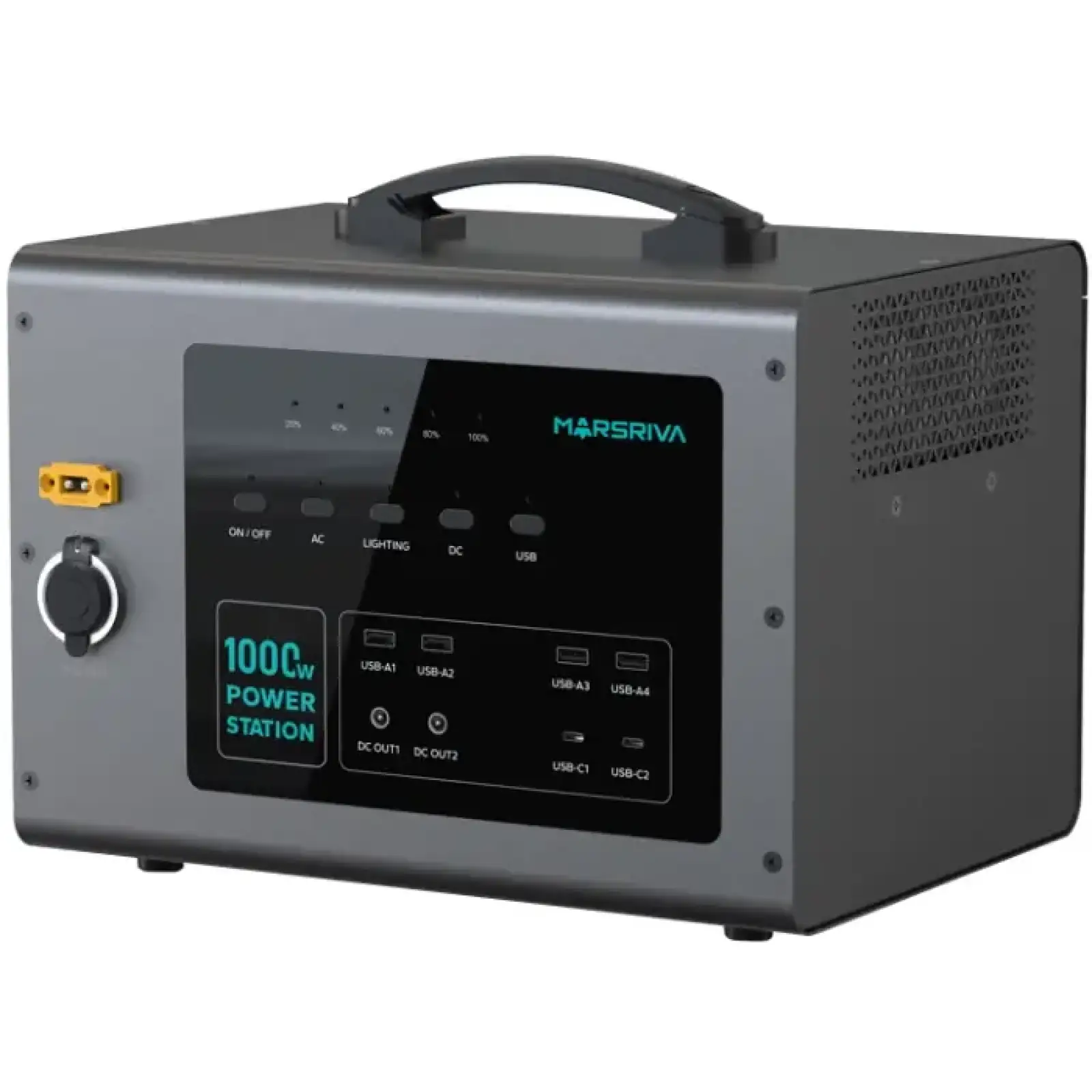 Зарядна станція Marsriva MP10 1000Вт (1008Вт/г) LiFePo4, PD 60Вт (MP10V3_MARSRIVA) UA