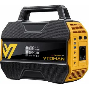 Зарядна станція Vtoman FlashSpeed 300 (230 Вт/г) 300W, DC/PD In, MPPT, LiFePo4 UA