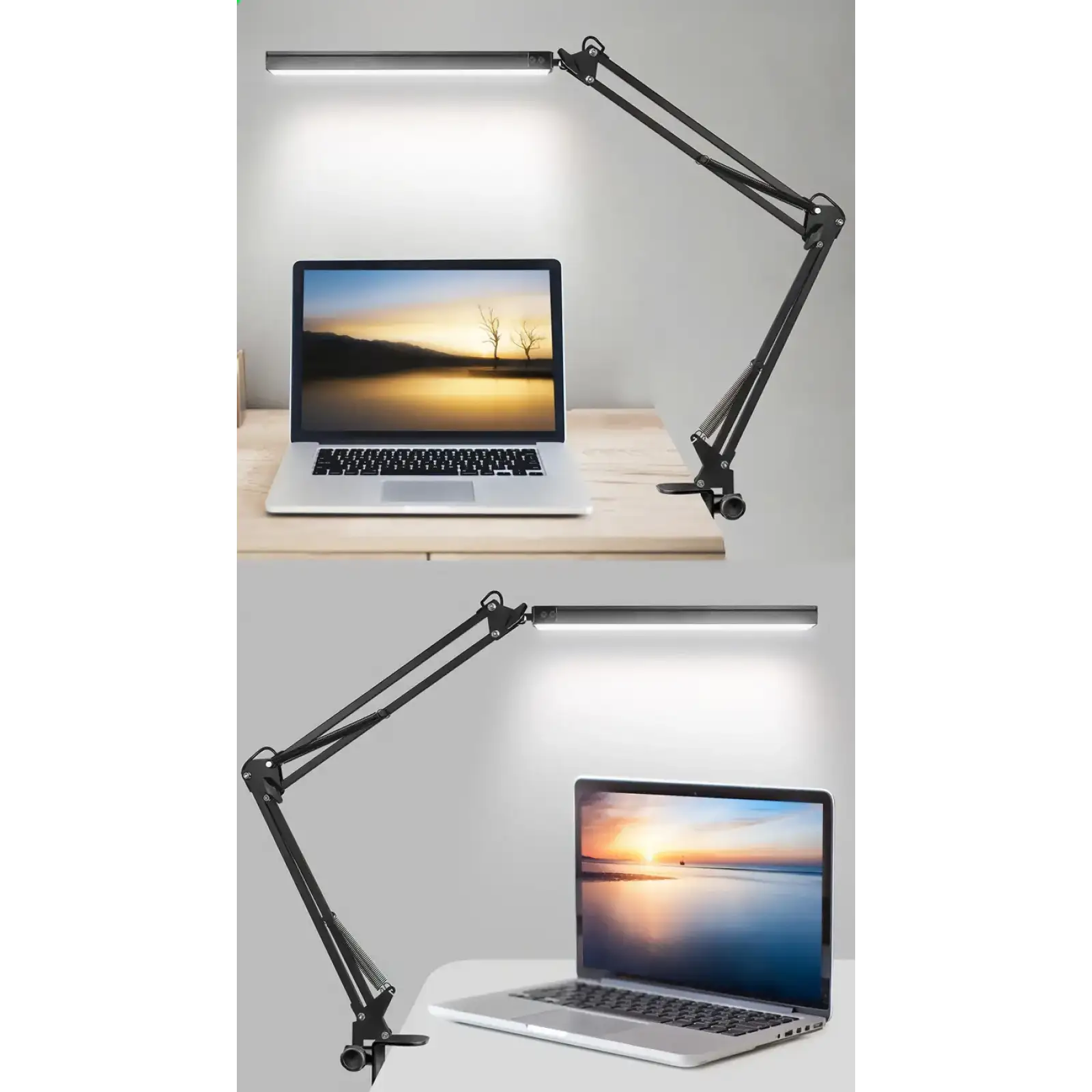 LED лампа настільна Media-Tech FLEX LAMP 5,6W 6500K 5V Black (MT224) UA