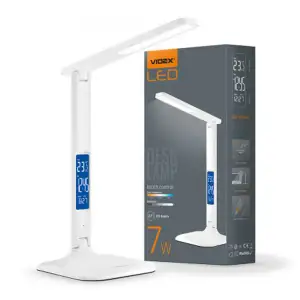 LED лампа настільна VIDEX VL-TF05W 7W 3000-5500K 220V (24714) UA