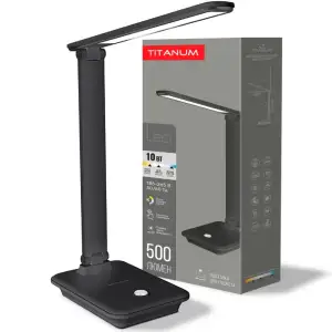 LED лампа настільна TITANUM TLTF-009B 10W 3000-6500K 220V (25906) UA