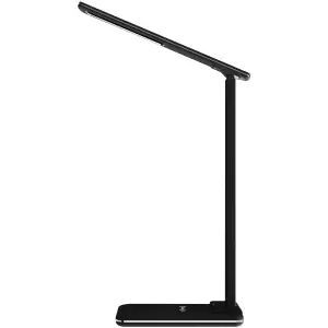 LED лампа настільна Media-Tech LEDITOU MT222K, 4W 6500K, 15W QI з вбудованим WRL, чорна UA