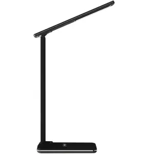 LED лампа настільна Media-Tech LEDITOU MT222K, 4W 6500K, 15W QI з вбудованим WRL, чорна UA