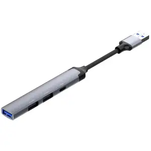 Хаб USB 3.0 -> 2xUSB 2.0+1xUSB 3.0+1xUSB-C Grey ColorWay (CW-HUB05) UA