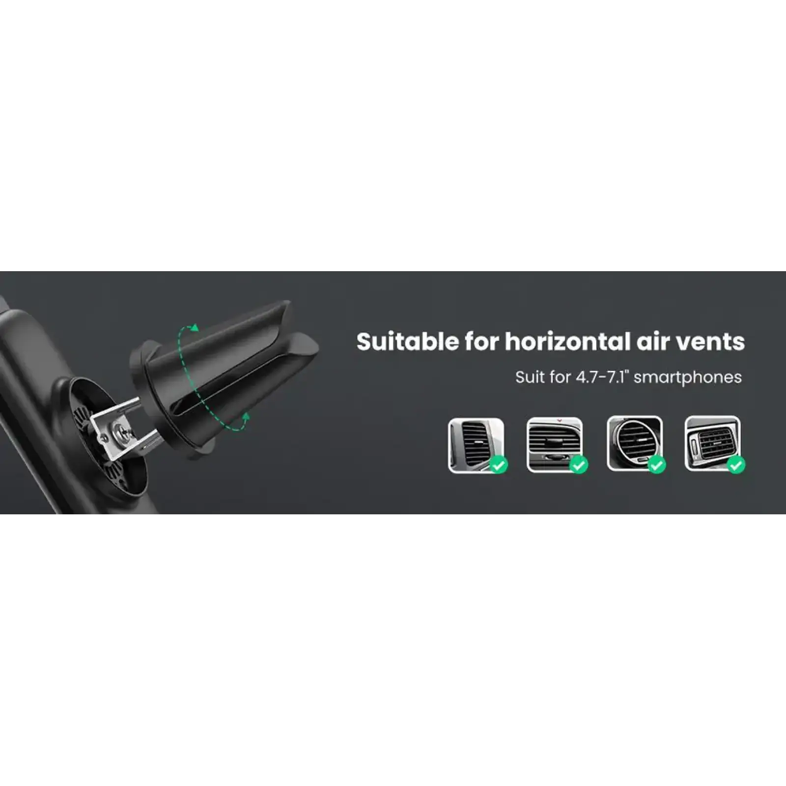 Хаб USB 2.0 -> 4xUSB 2.0 1м passive, Black CR106 Ugreen (20277) UA