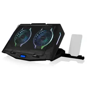 Підставка для ноутбука Modecom SILENT FAN MC-CF-21-RGB (PL-MC-CF-21-RGB) UA