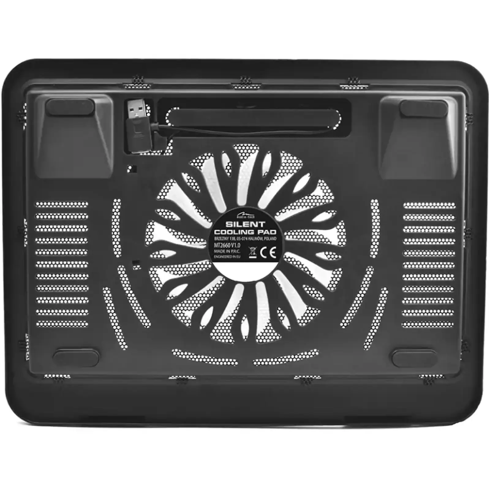 Підставка для ноутбука Media-Tech SILENT COOLING PAD max. 15,6