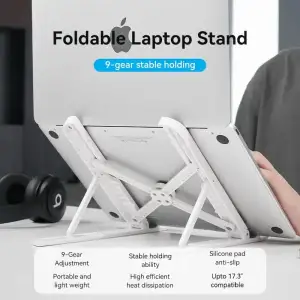 Підставка для ноутбука Laptop X-type Stand White ABS 83-170мм Vention (KDNW0) UA