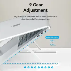 Підставка для ноутбука Laptop X-type Stand White ABS 83-170мм Vention (KDNW0) UA