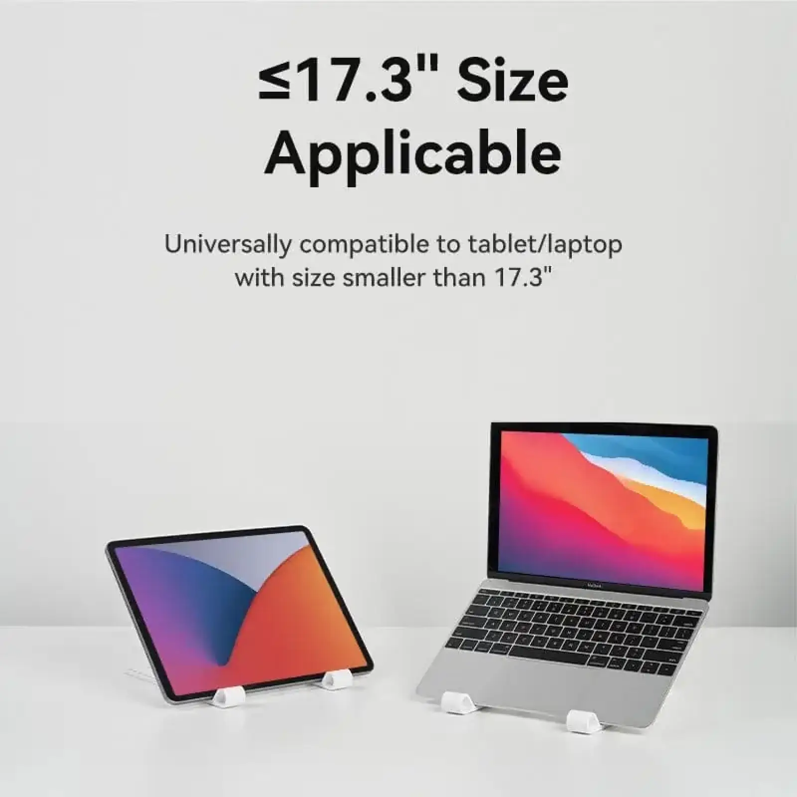 Підставка для ноутбука Laptop X-type Stand White ABS 83-170мм Vention (KDNW0) UA