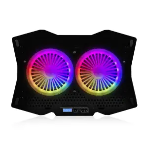 Підставка для ноутбука Modecom SILENT FAN MC-CF18 RGB (PL-MC-CF-18-RGB) UA