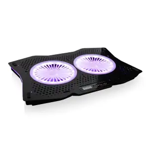 Підставка для ноутбука Modecom SILENT FAN MC-CF18 RGB (PL-MC-CF-18-RGB) UA