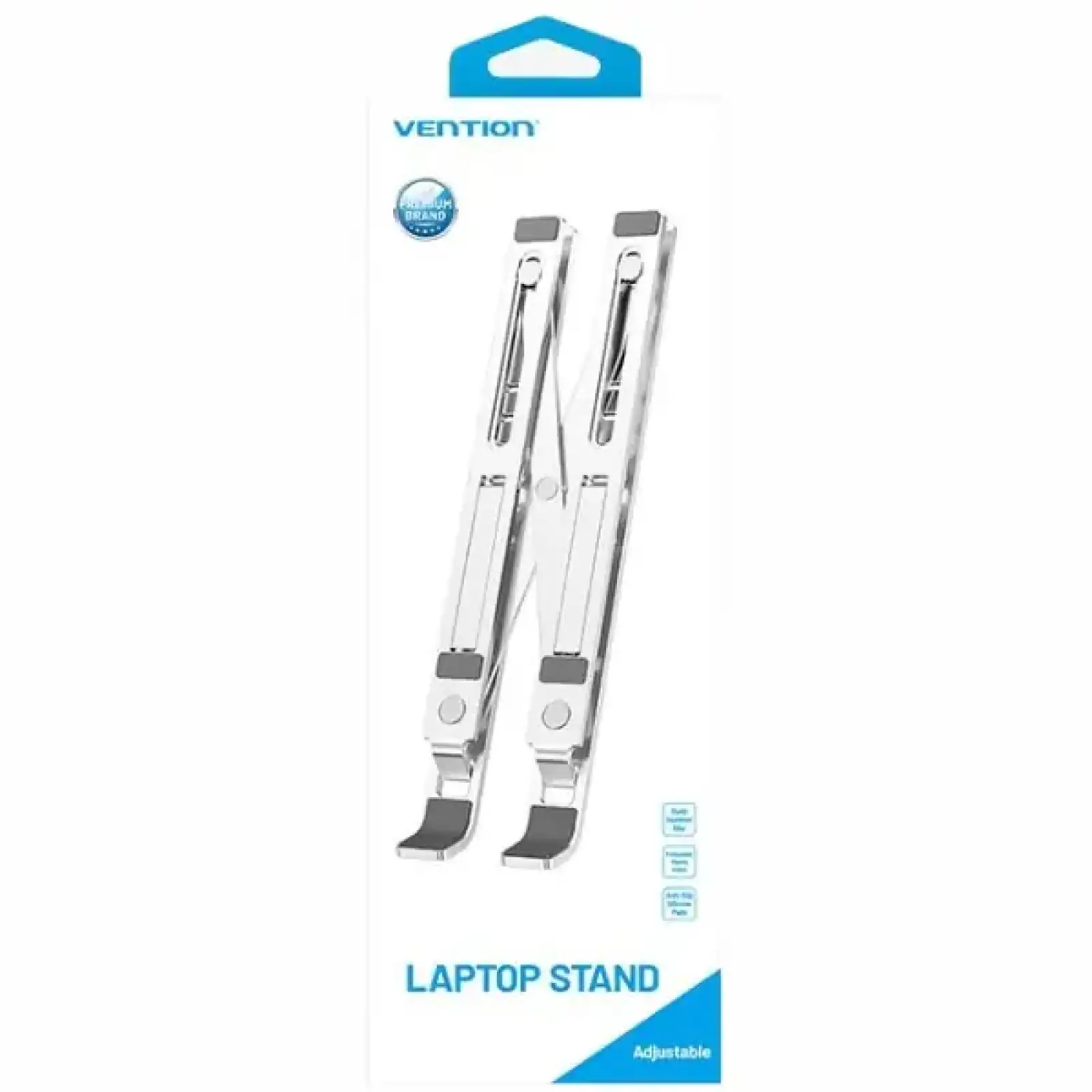 Підставка для ноутбука Laptop X-type Stand Silver Aluminum Alloy Vention (KDMI0) UA