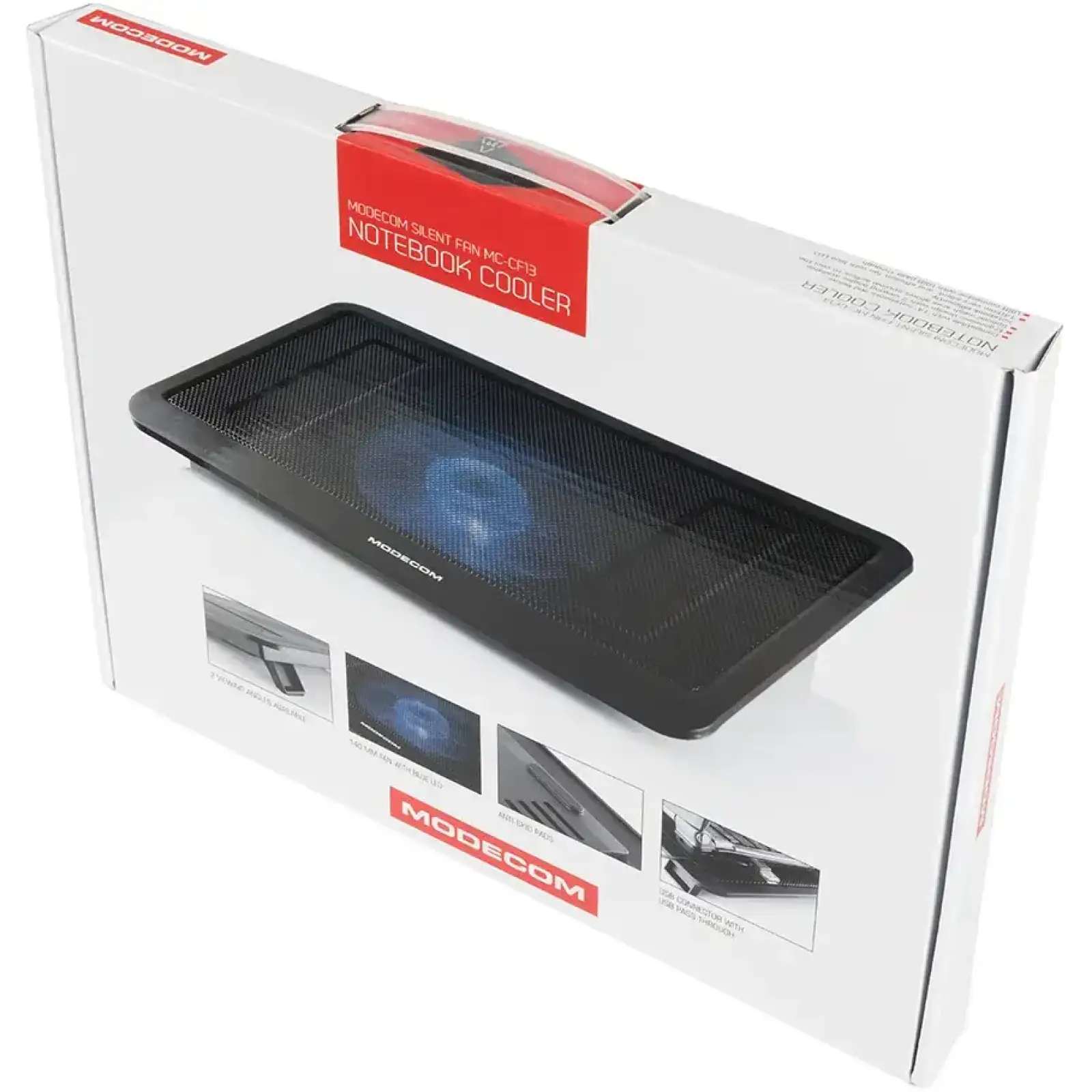 Підставка для ноутбука Modecom SILENT FAN MC-CF13 (PL-MC-CF-13) UA