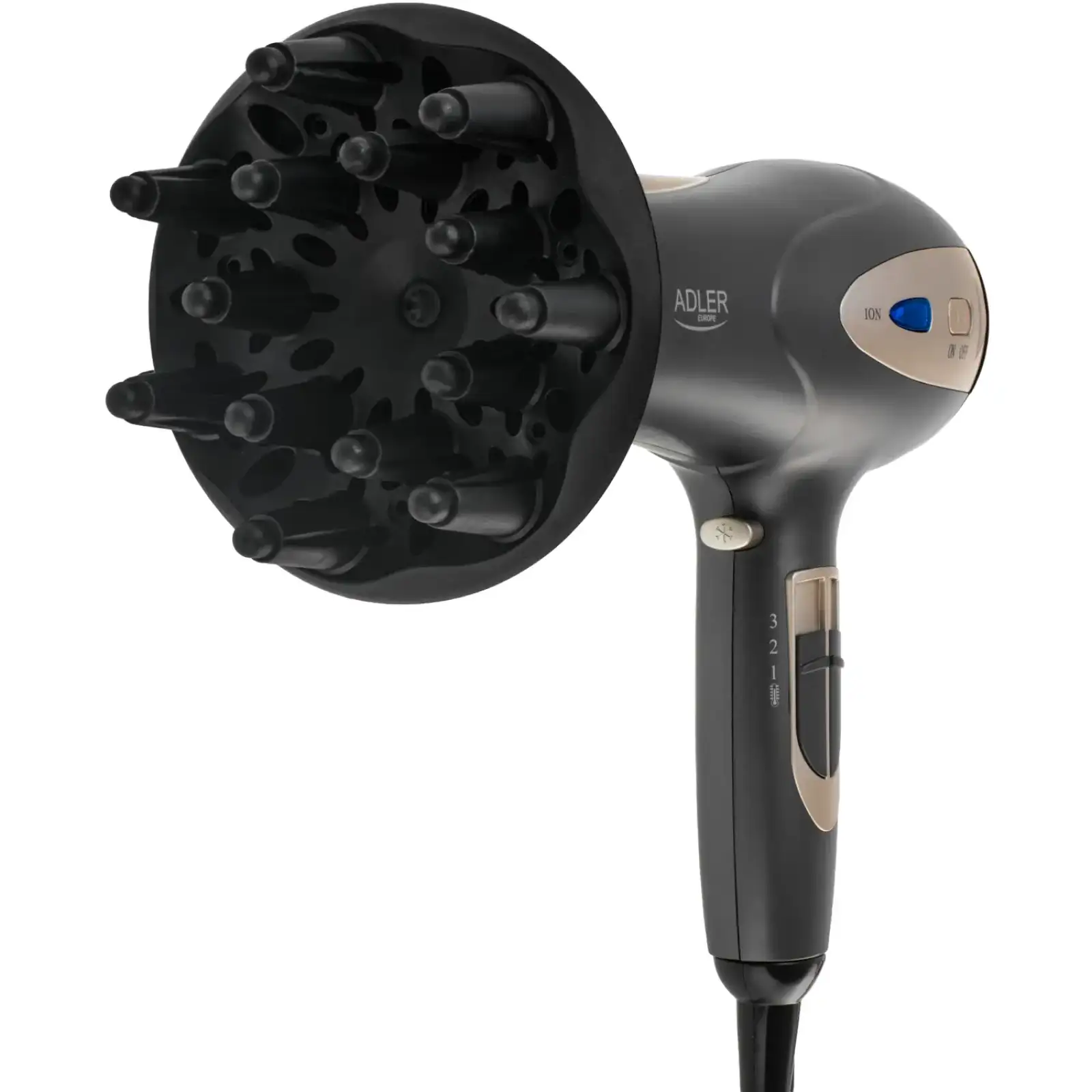 Фен Adler AD 2248 grey champane (AD2248G) UA