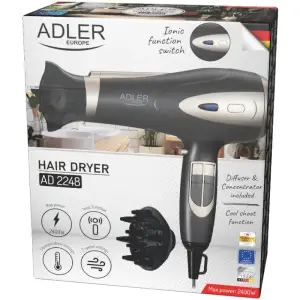 Фен Adler AD 2248 grey champane (AD2248G) UA