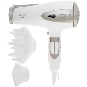 Фен Adler AD 2248 white champagne (AD2248W) UA