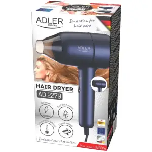 Фен Adler AD 2279b blue (AD2279B) UA