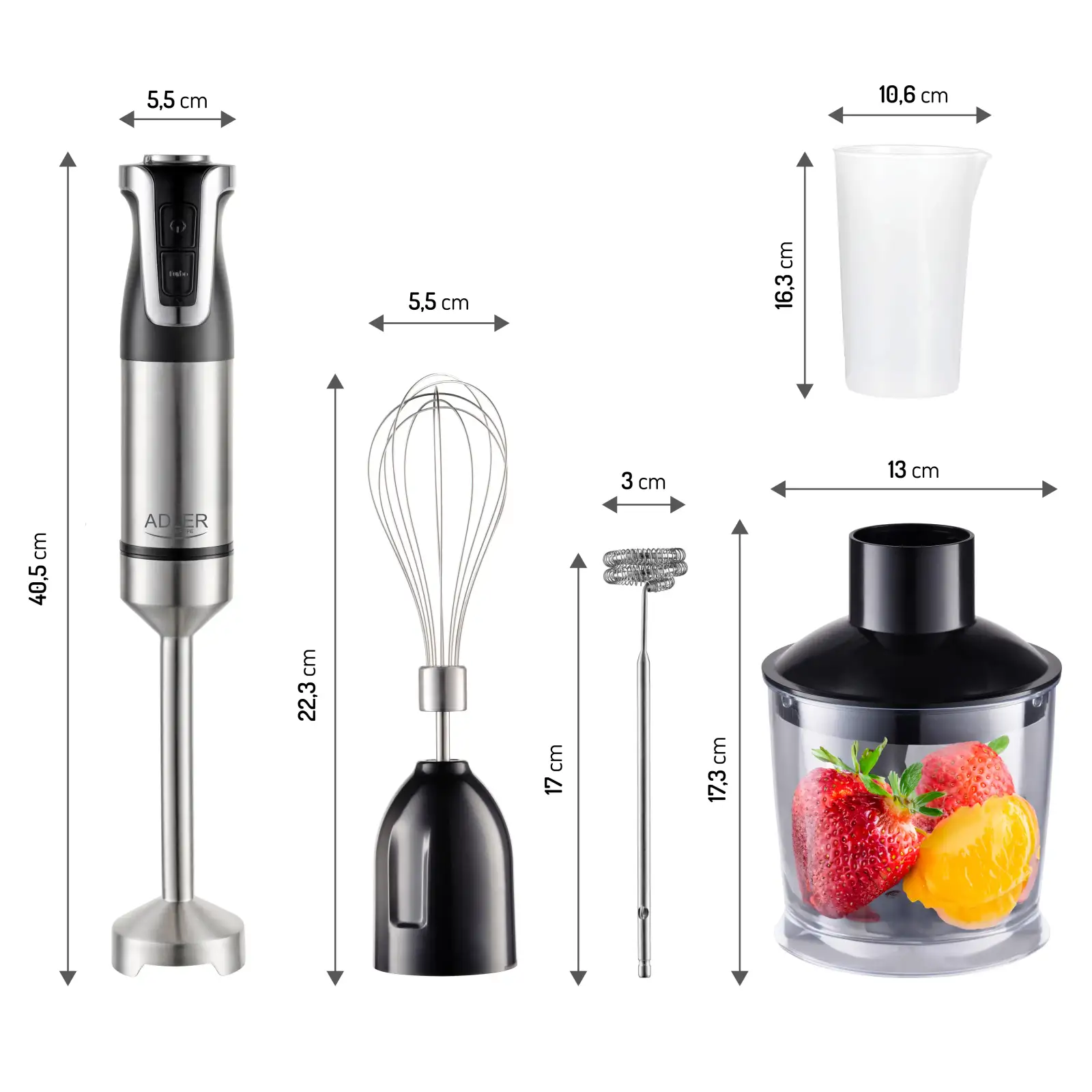 Блендер Adler AD 4627 black (AD4627B) UA