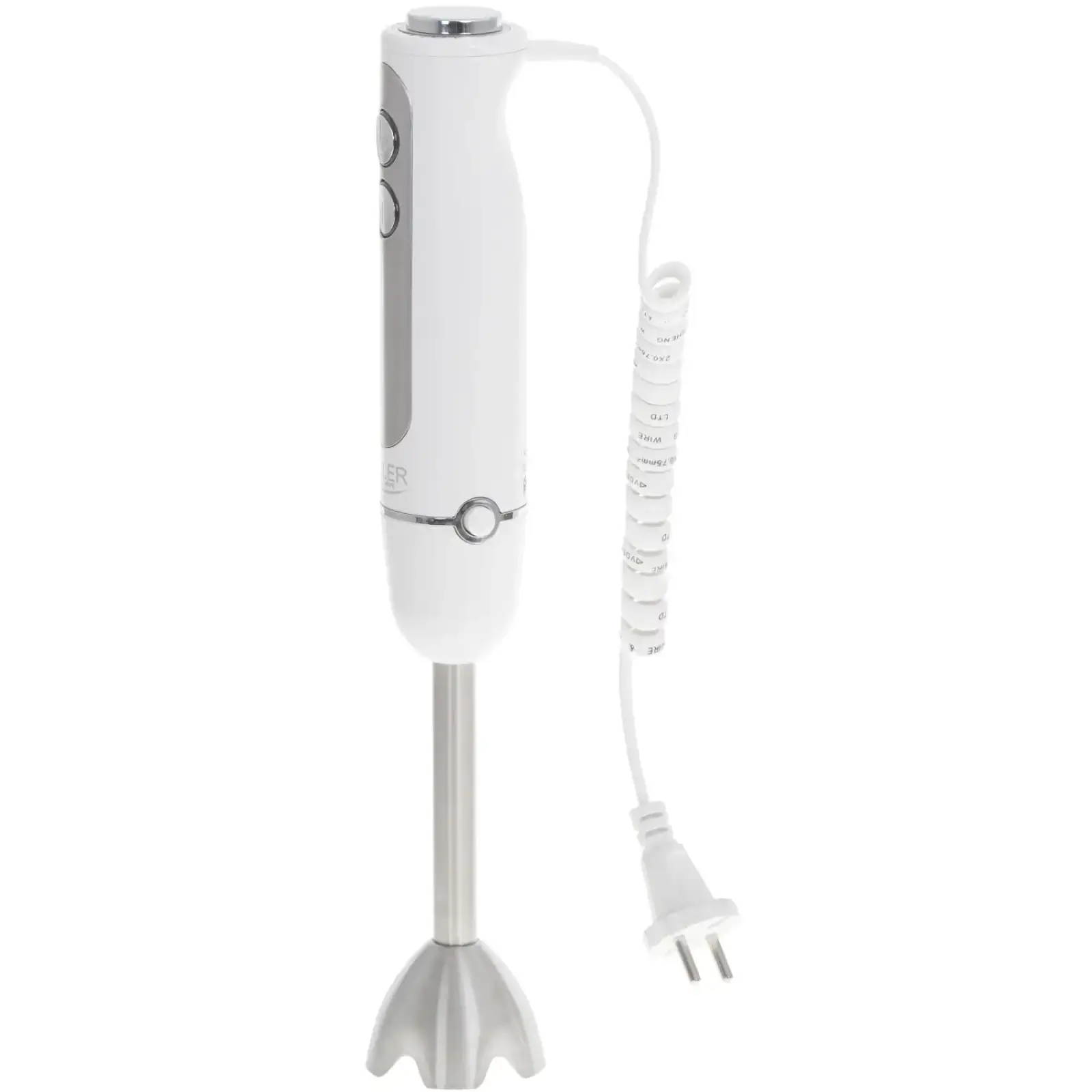 Блендер Adler AD 4625 white ручний/ 1500Вт/ 5 швидк./ без чаші/ Turbo/ білий (AD4625W) UA