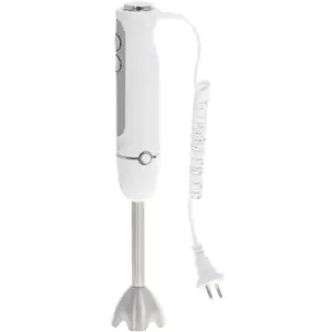 Блендер Adler AD 4625 white ручний/ 1500Вт/ 5 швидк./ без чаші/ Turbo/ білий (AD4625W) UA