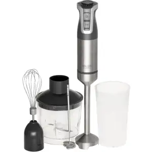 Блендер Adler AD 4627 grey ручний/ 1800Вт/ 20 швидк./ TURBO/ чаша для змішування 600мл (AD4627G) UA