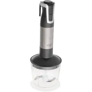 Блендер Adler AD 4627 grey ручний/ 1800Вт/ 20 швидк./ TURBO/ чаша для змішування 600мл (AD4627G) UA