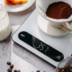 Ваги кухонні Adler AD 3177 white black (AD3177WB) UA