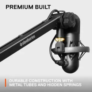 Штатив для стрім мікрофонів SteelSeries Alias/Alias Pro Boom Arm (60474) UA