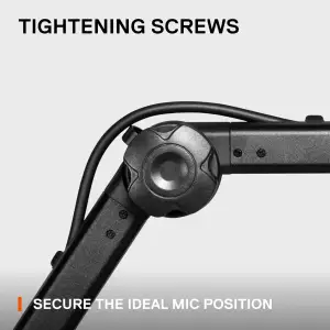 Штатив для стрім мікрофонів SteelSeries Alias/Alias Pro Boom Arm (60474) UA