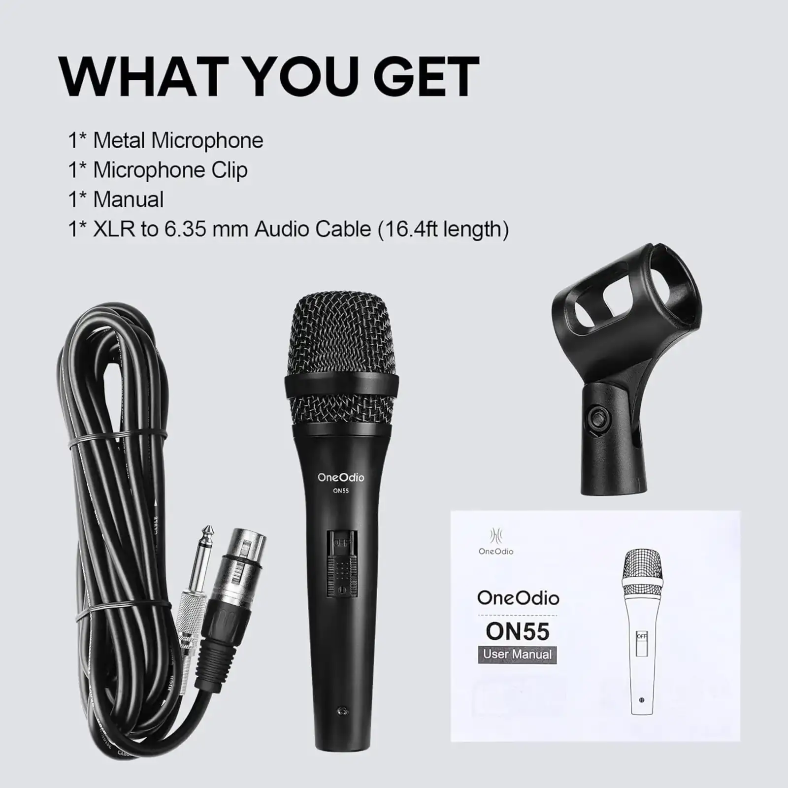 Мікрофон OneOdio ON55 Black UA