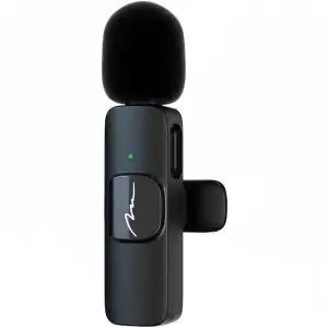 Бездротовий петличний мікрофон Media-Tech USB-C/Lightning 2-Pack Micro-Mic Duo MT416 Black UA