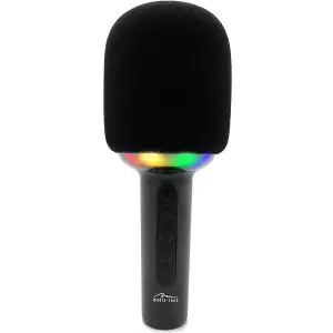 Мiкрофон Media-Tech Karaoke IDOL, Wireless, Bluetooth колонка, RGB, чорний (MT399) UA