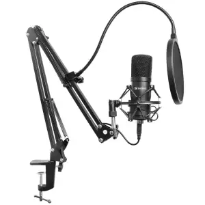 Мікрофон Sandberg Streamer Kit USB (126-07) UA