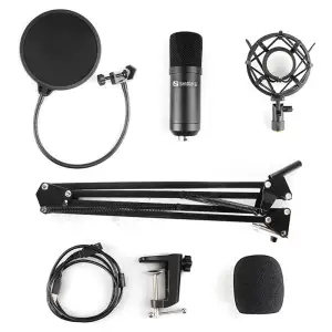 Мікрофон Sandberg Streamer Kit USB (126-07) UA