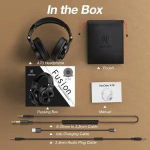 Гарнитура OneOdio Fusion A70 Black (A70 Black) UA