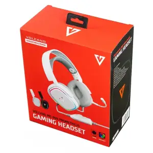 Ігрова гарнітура Modecom Volcano RGB Prometheus 7.1 White USB (S-MC-899-PROMETHEUS-200) UA