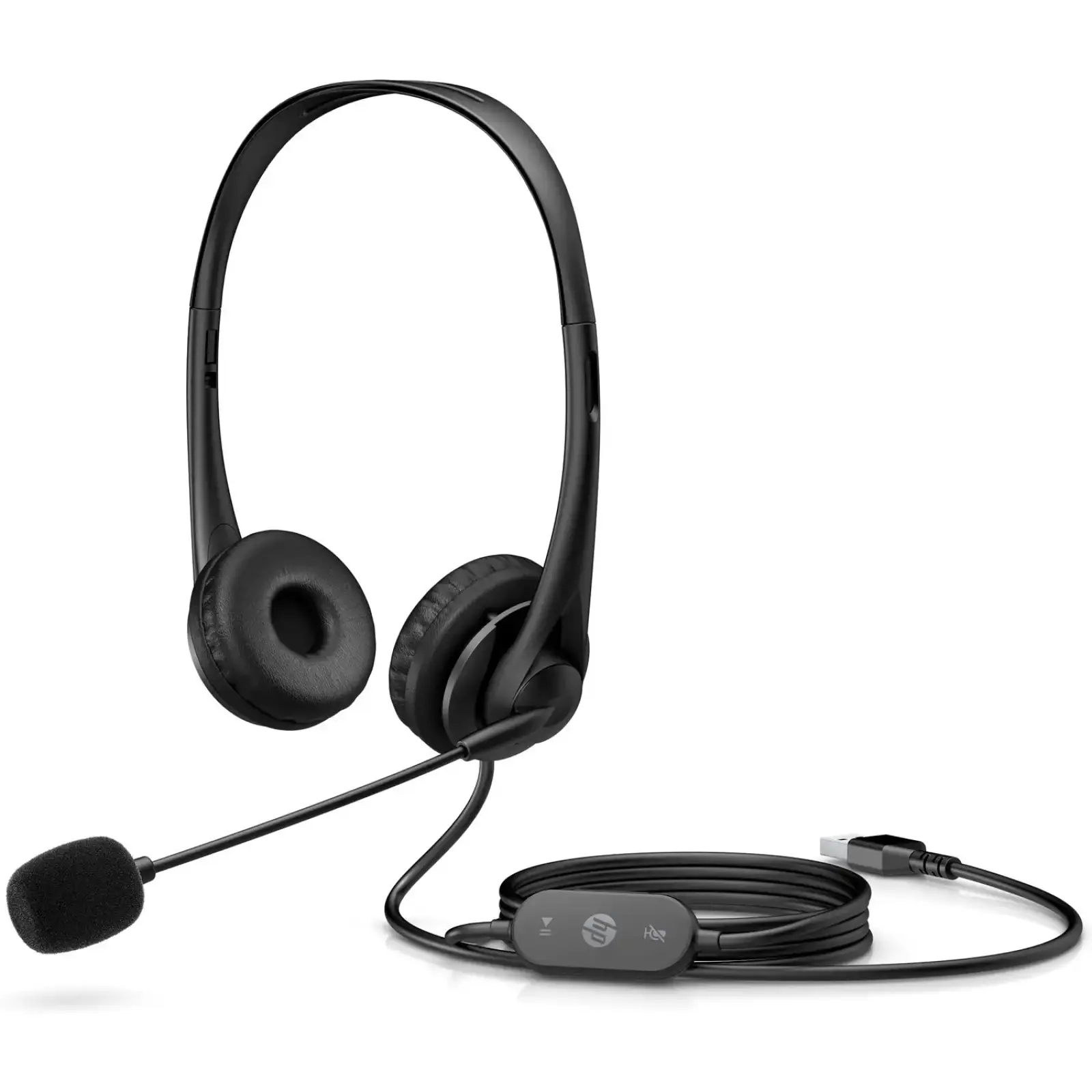 Гарнітура HP Stereo G2 USB, чорна (428H5AA) UA