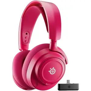 Ігрова гарнітура SteelSeries Arctis Nova 7P Gen 2 Wireless Magenta PC/PS/SW/MAC/MOB (61746) UA
