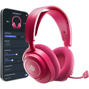 Ігрова гарнітура SteelSeries Arctis Nova 7P Gen 2 Wireless Magenta PC/PS/SW/MAC/MOB (61746) UA