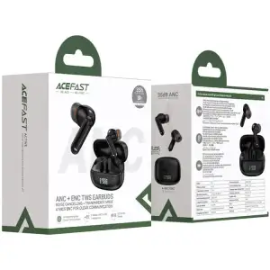 Навушники TWS Acefast W1 black (6974316283614) UA