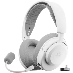Ігрова гарнітура SteelSeries Arctis Nova 3 Wireless for PC MultiPlatform White (61776) UA
