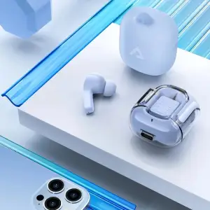 Навушники TWS Acefast T6 ice blue (6974316281559) UA