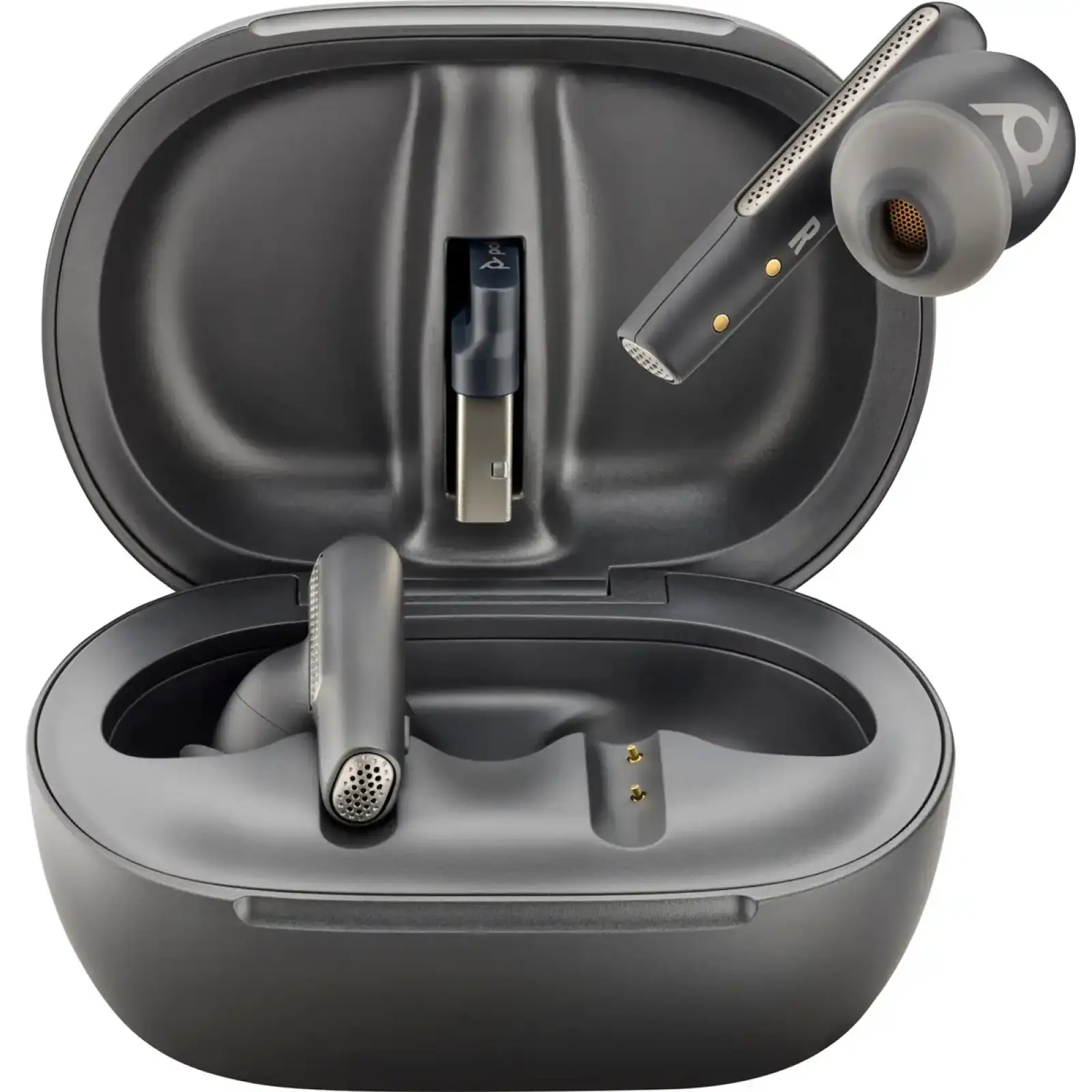 Навушники TWS Poly Voyager Free 60+ Earbuds + BT700A + TSCHC Black (7Y8G3AA) UA