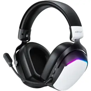 Гарнітура ігрова Acefast H11, Bluetooth+3,5мм White (6974316285601) UA