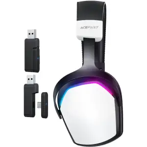 Гарнітура ігрова Acefast H11, Bluetooth+3,5мм White (6974316285601) UA