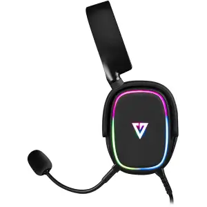 Ігрова гарнітура Modecom Volcano RGB Prometheus 7.1 Black USB (S-MC-899-PROMETHEUS-100) UA