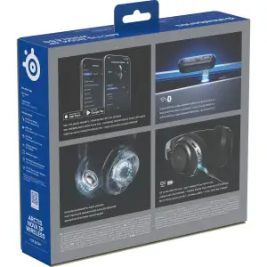 Ігрова гарнітура SteelSeries Arctis Nova 3P Wireless MultiPlatform Black (61686) UA