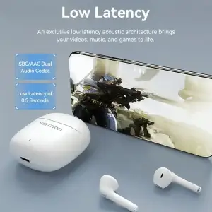 Навушники TWS Vention Elf Earbuds E02 White (NBGW0) UA
